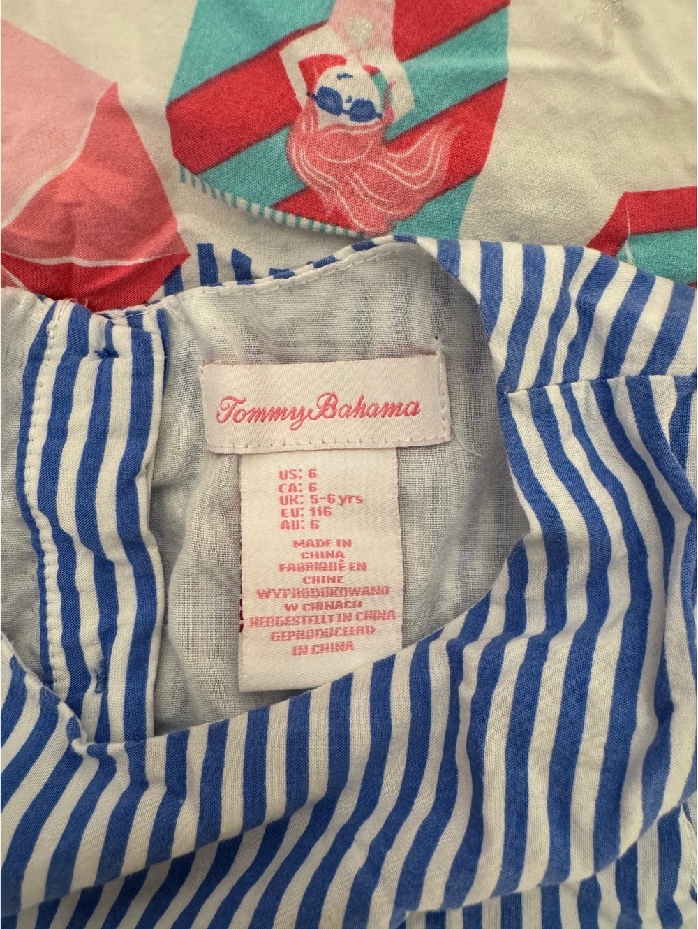 Tommy Bahama Girls Mermaid Dress - Picture 3 of 4